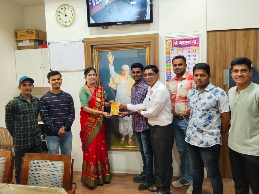 Felicitation of JUO Aryan Londhe for Particip